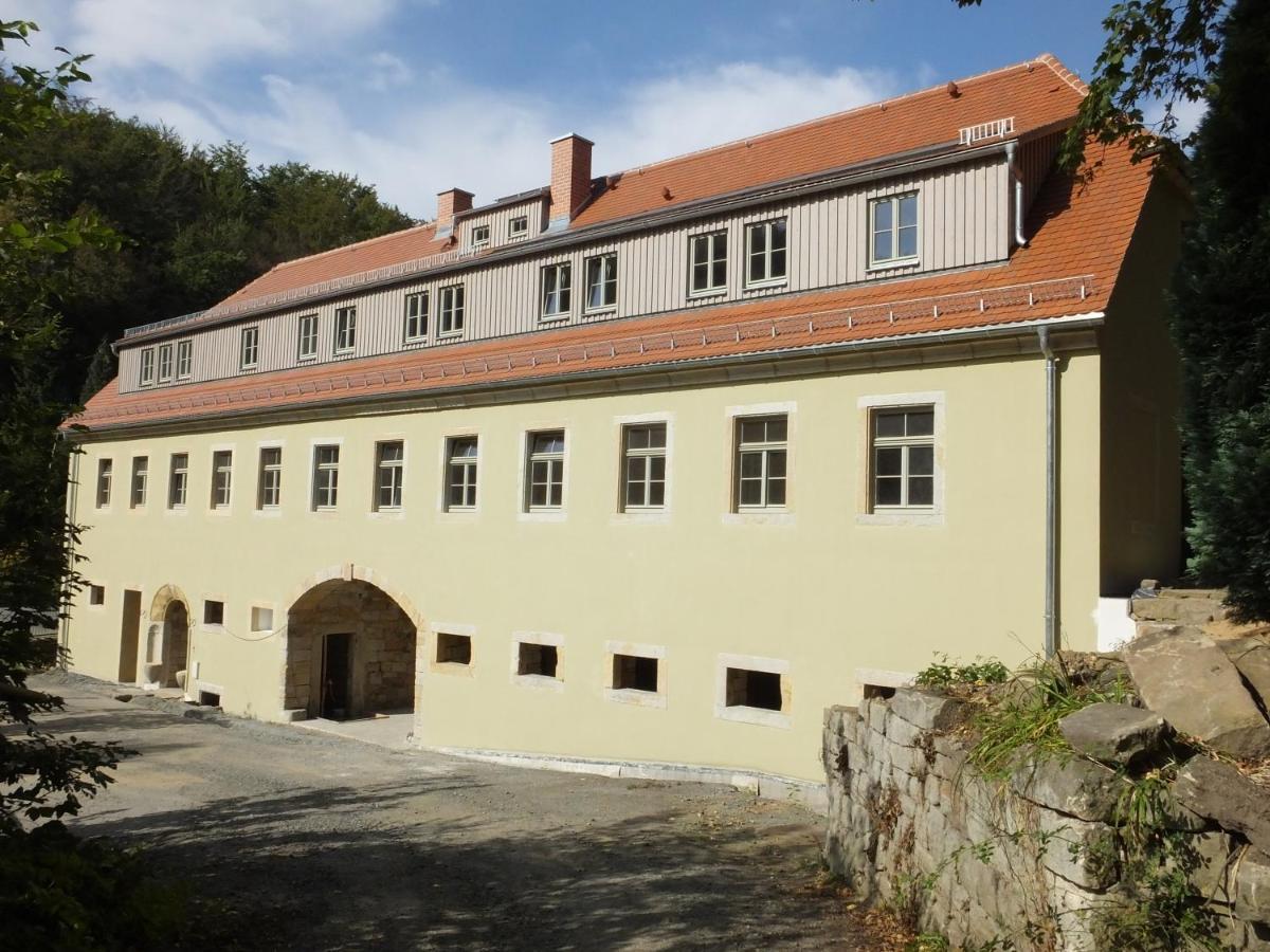 "Kutscherstube" - Hammergut Neidberg Rosenthal-Bielatal ภายนอก รูปภาพ
